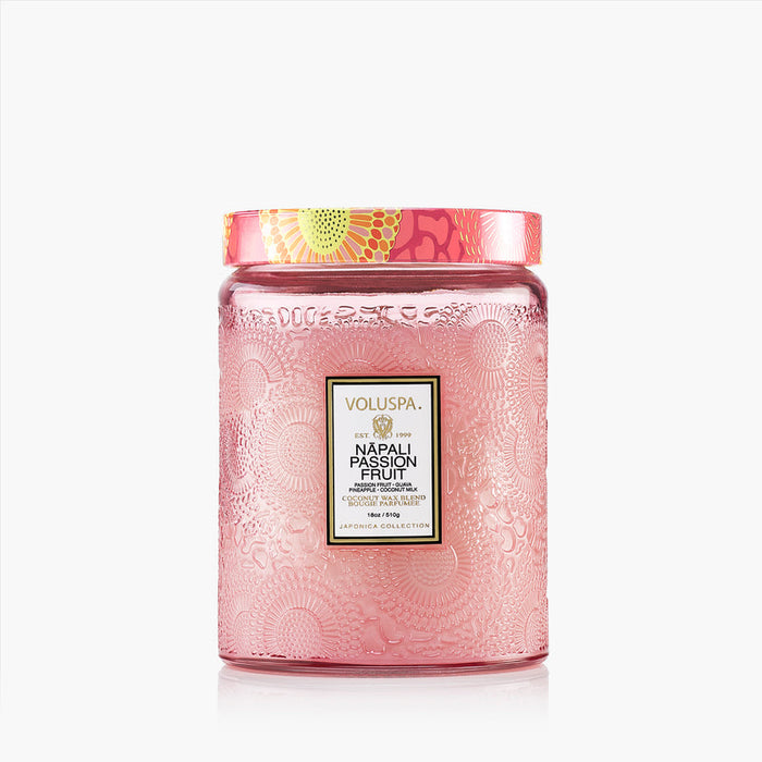 Voluspa Candle Nāpali Passion Fruit 18oz Large Jar