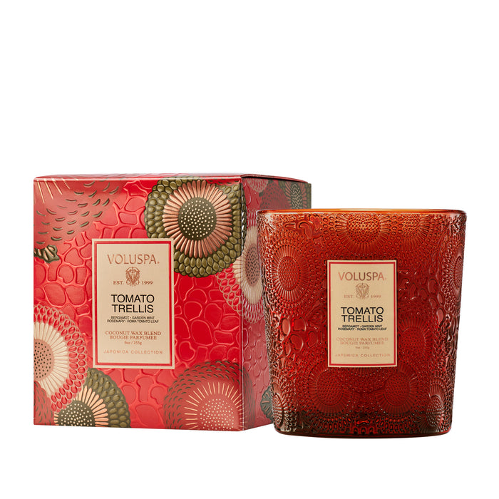 Voluspa Candle Tomato Trellis 9oz Classic Boxed Jar