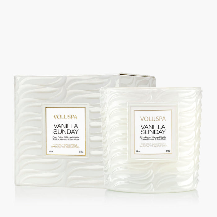Voluspa Candle Vanilla Sunday 12oz Classic Jar