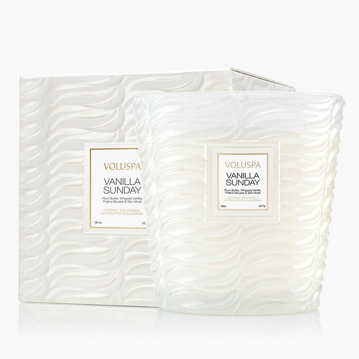 Voluspa Candle Vanilla Sunday 3W Hearth Jar