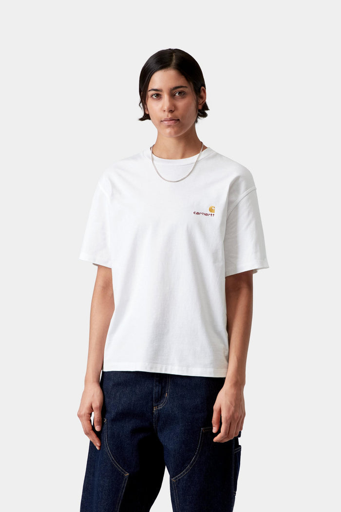 W S/S American Script T-Shirt