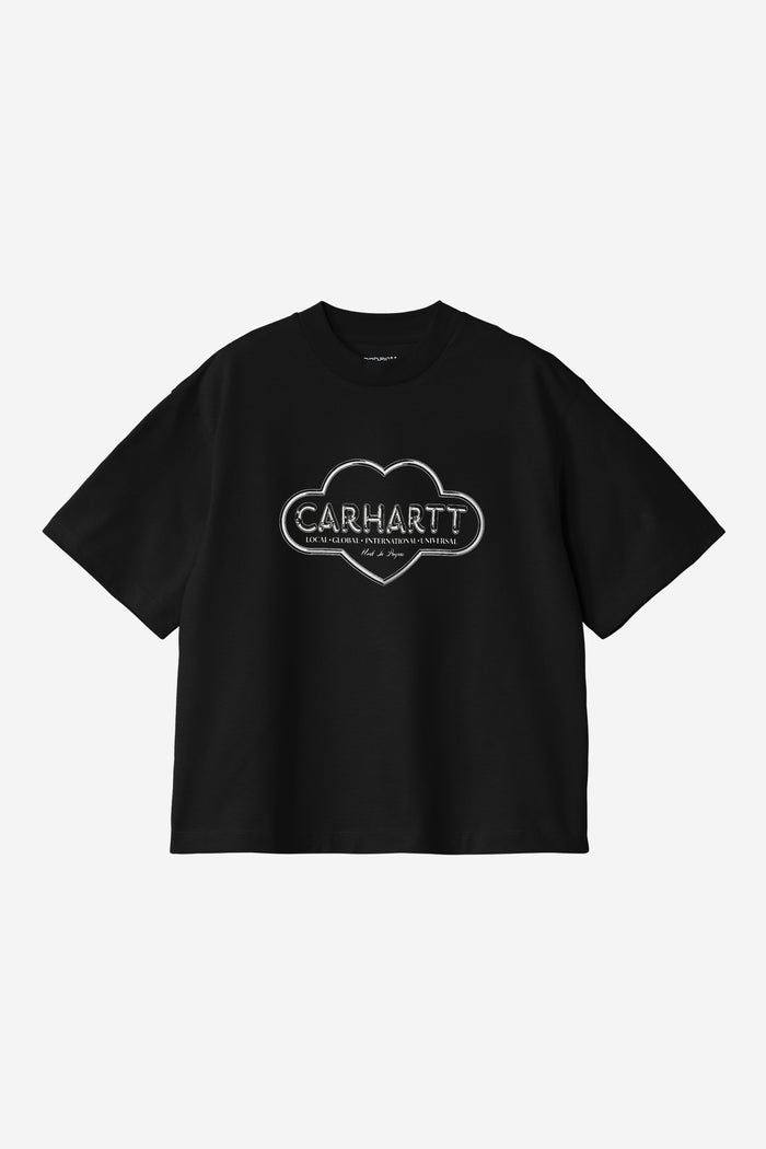 W S/S Cloud Heart T-Shirt