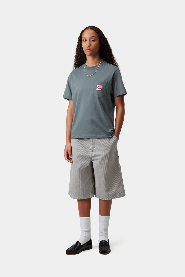 W S/S Pocket Heart T-Shirt