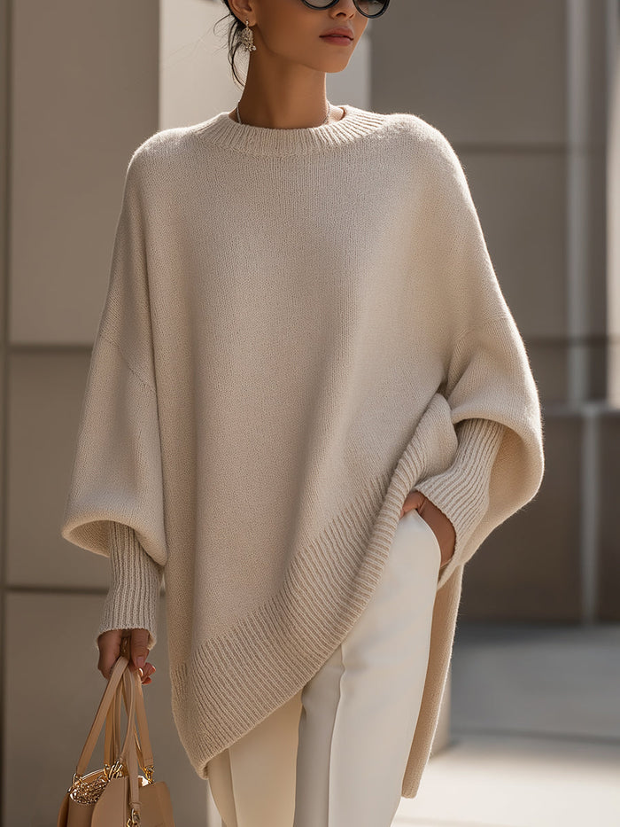 Wanwen | Sophisticated Mixed Wool Sweater