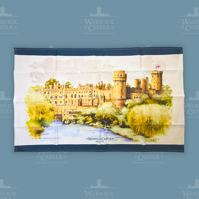 Warwick Castle Tea Towel