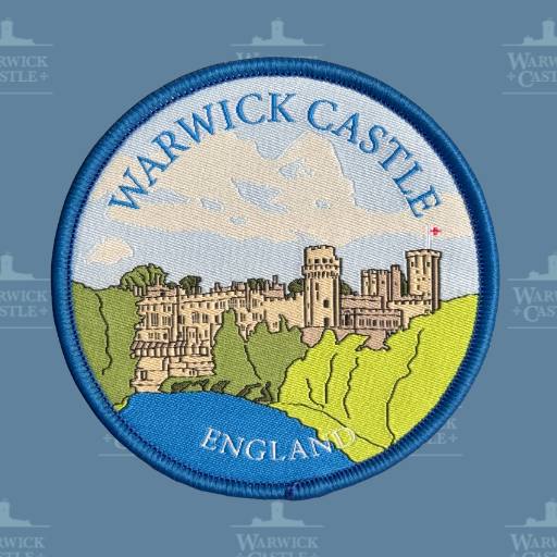 Warwick Castle Woven Patch