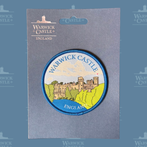 Warwick Castle Woven Patch