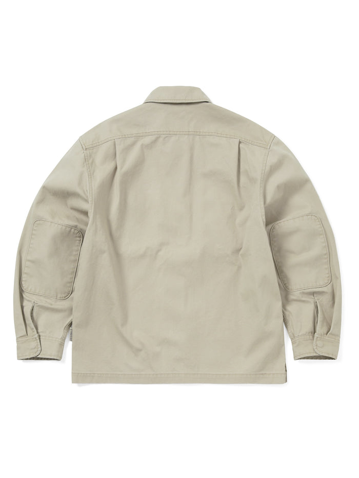 Washed Zip Shirt