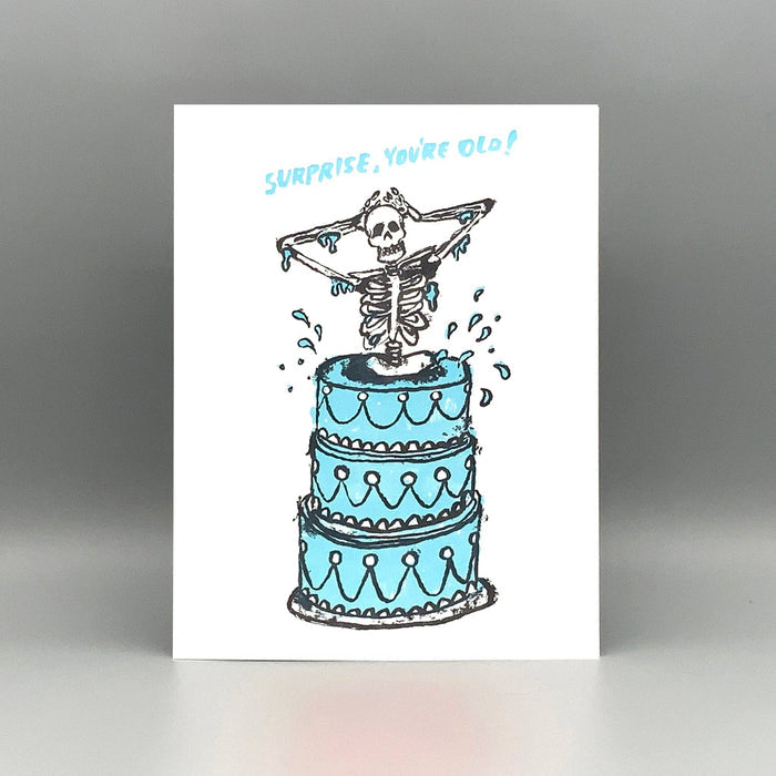 Westland Press Birthday Card - Surprise You're Old