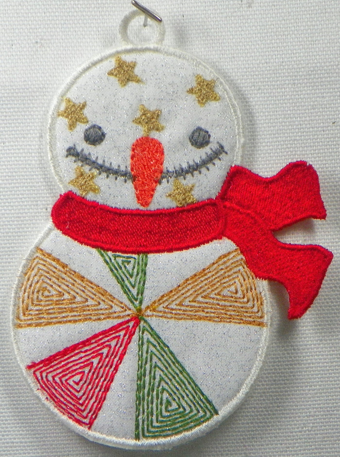 Whimsy Christmas Ornaments [4x4] # 10012