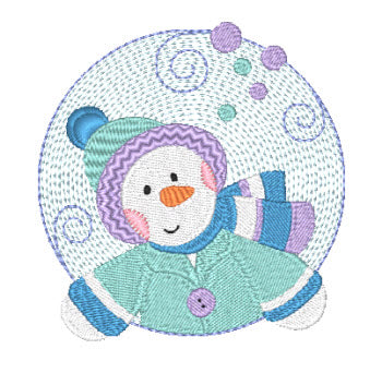 Winter Circles [4x4] #  10885