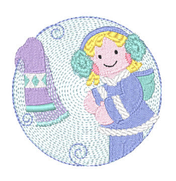 Winter Circles [4x4] #  10885
