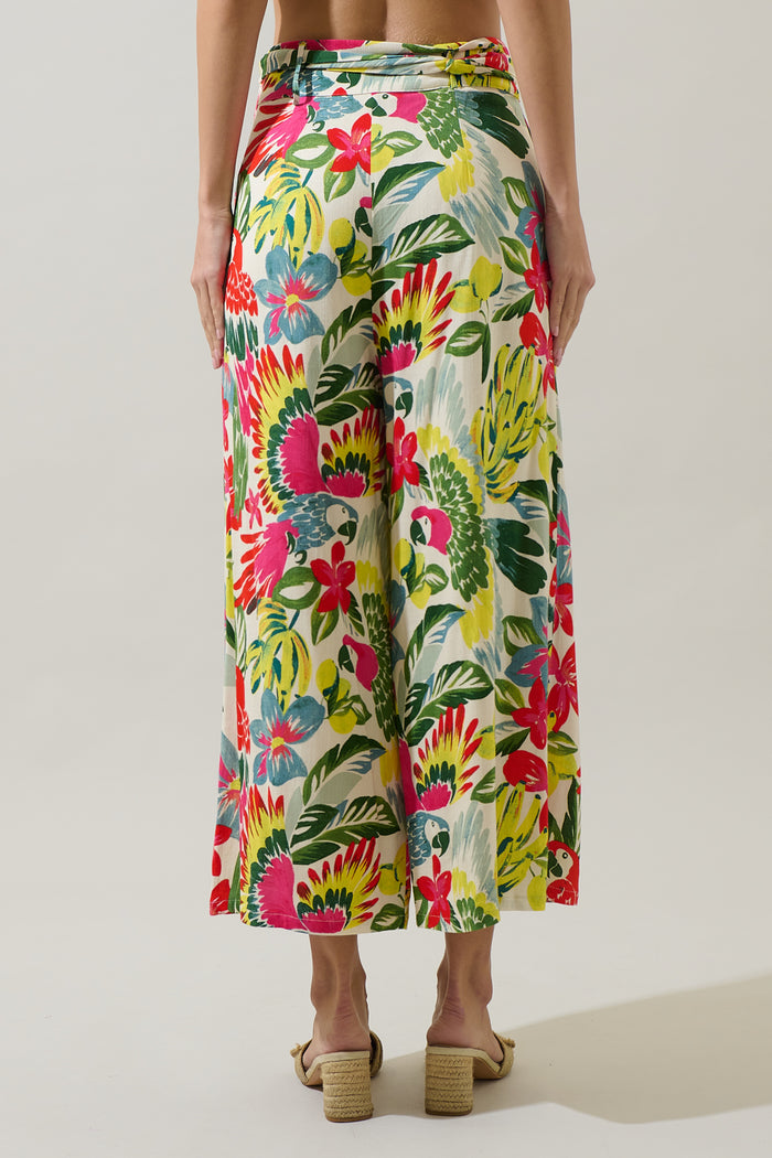 Wissa Tropical Bien Wide Leg Pants
