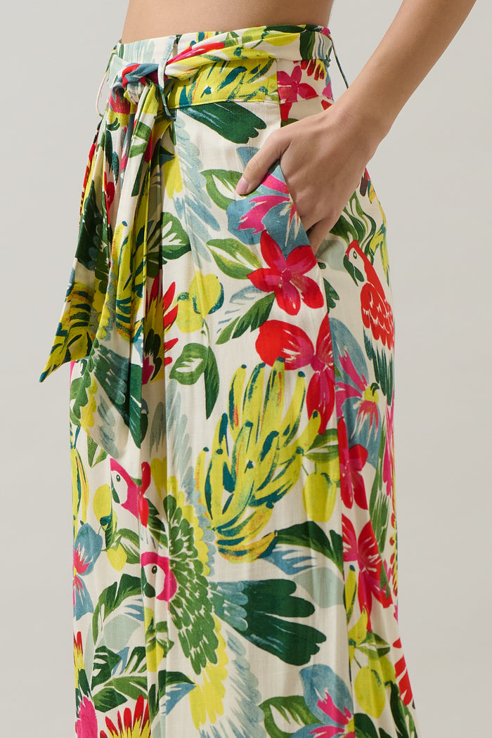 Wissa Tropical Bien Wide Leg Pants