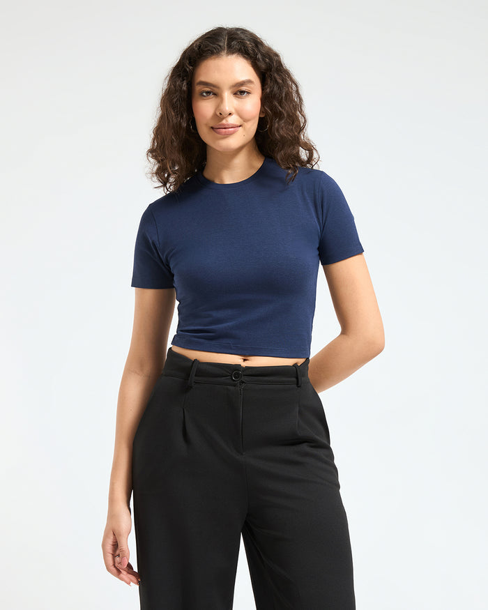 Women's Bamboo Cloud Crop Top