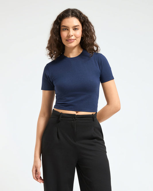 Women's Bamboo Cloud Crop Top
