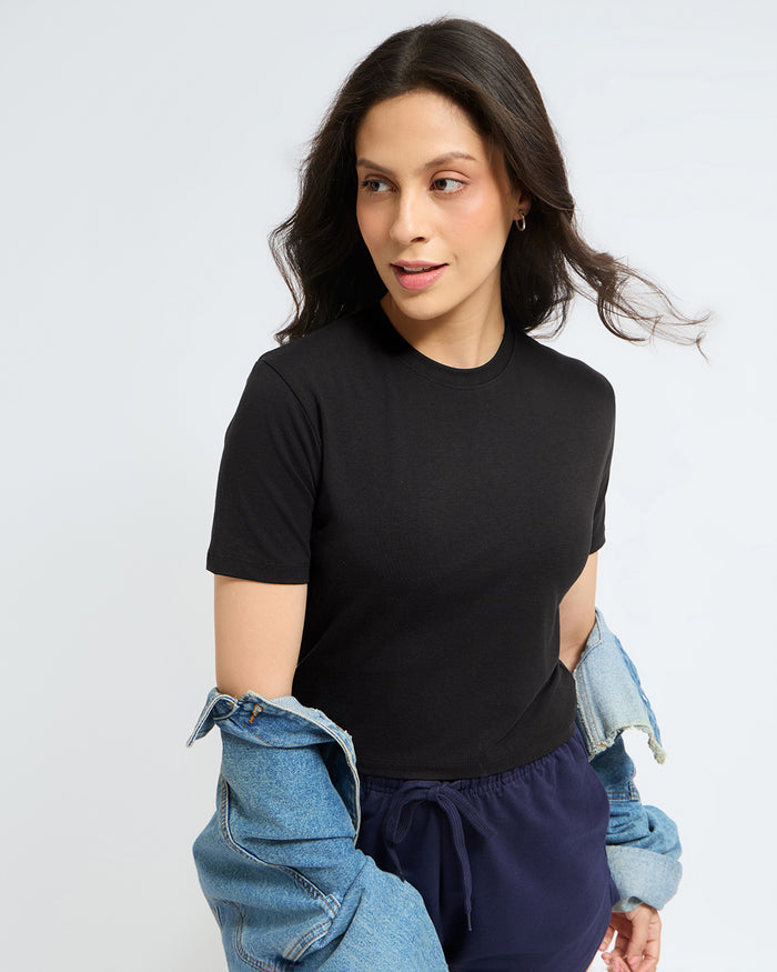 Women's Bamboo Cloud Crop Top