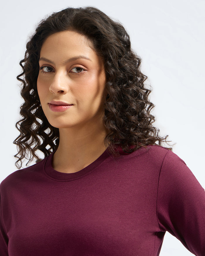 Women's Bamboo Cloud Full Sleeve T-Shirt