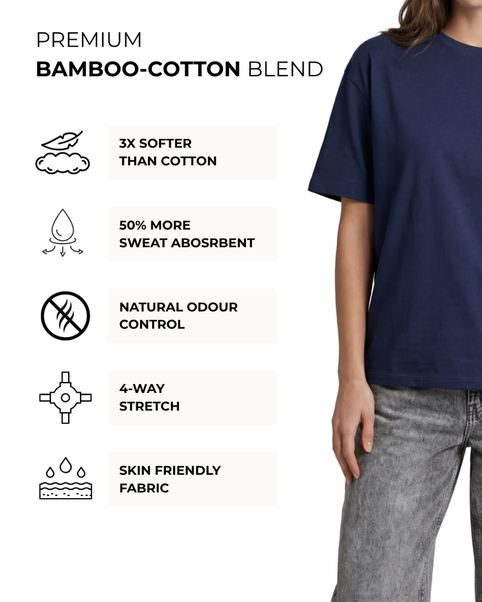 Women's Bamboo Cloud Oversized T-Shirt