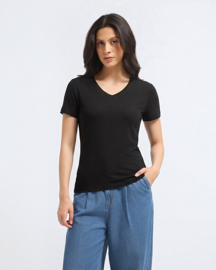 Women's Bamboo Cloud V-Neck T-Shirt