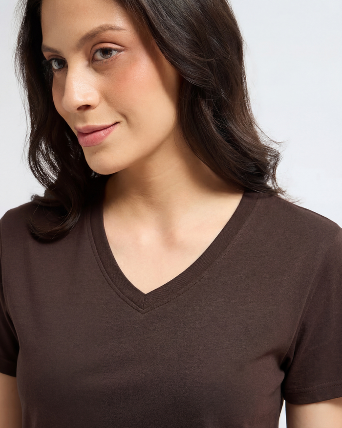 Women's Bamboo Cloud V-Neck T-Shirt