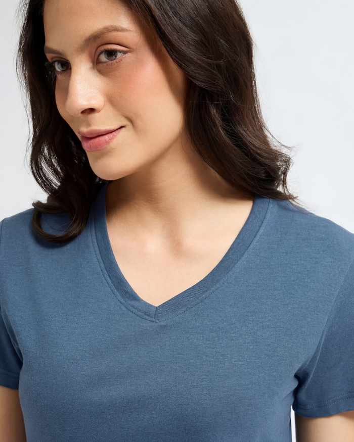 Women's Bamboo Cloud V-Neck T-Shirt