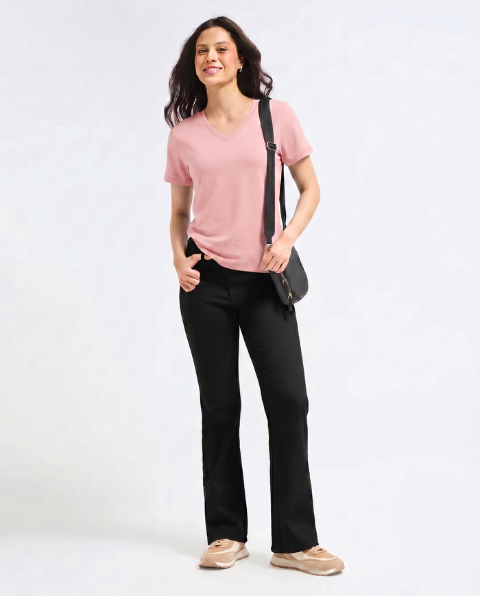 Women's Bamboo Cloud V-Neck T-Shirt