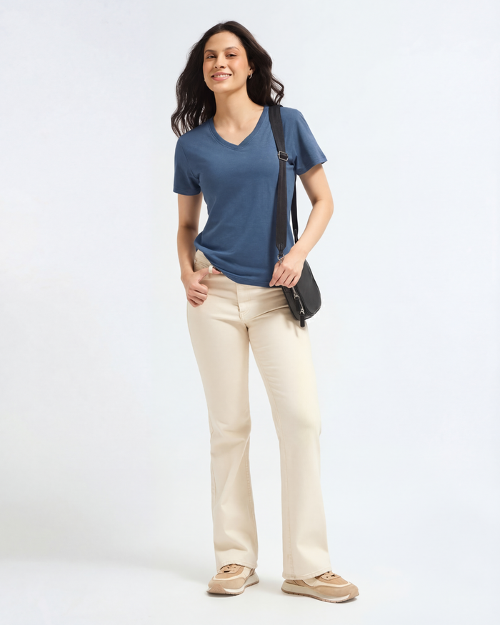 Women's Bamboo Cloud V-Neck T-Shirt
