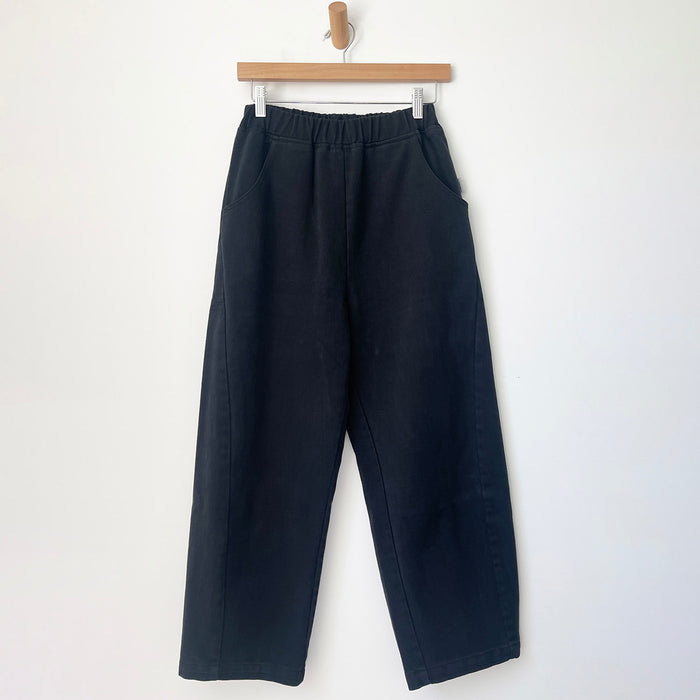 Women's Cotton Arc Pants - Black Canvas