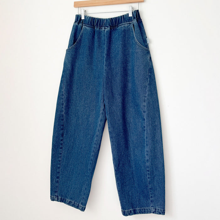 Women's Cotton Arc Pants - Blue Denim