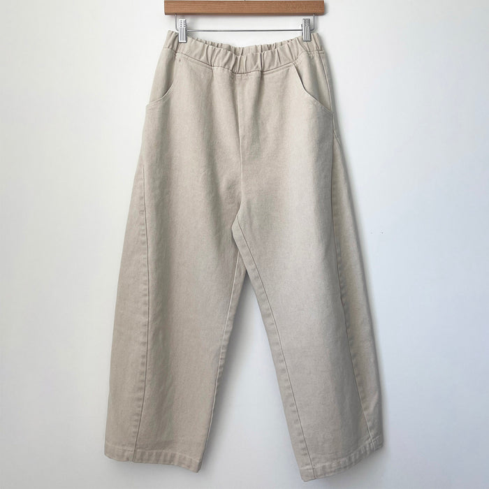 Women's Cotton Arc Pants - Naturel