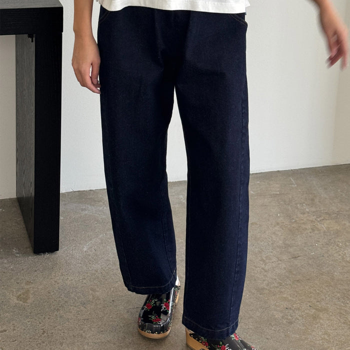 Women's Cotton Arc Pants - Raw Denim