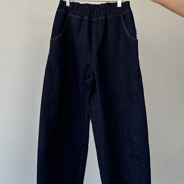 Women's Cotton Arc Pants - Raw Denim