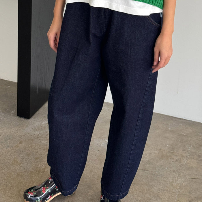 Women's Cotton Arc Pants - Raw Denim