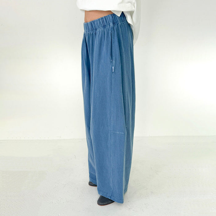 Women's Cotton Bare Pants - Cornflower