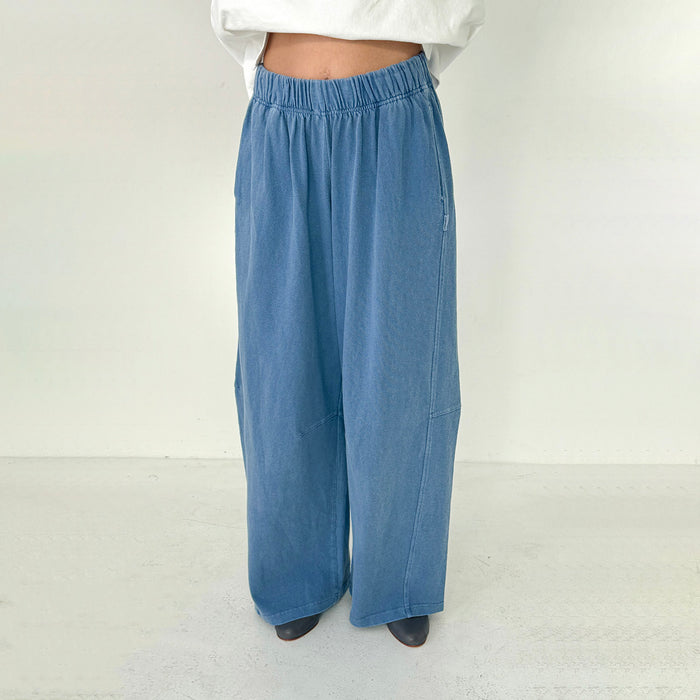 Women's Cotton Bare Pants - Cornflower
