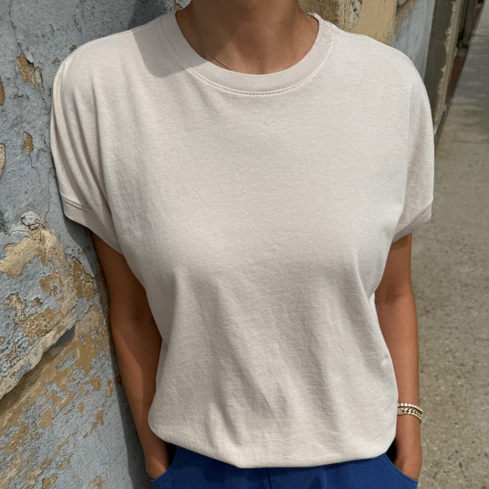 Women's Cotton Ease Tee - Rice