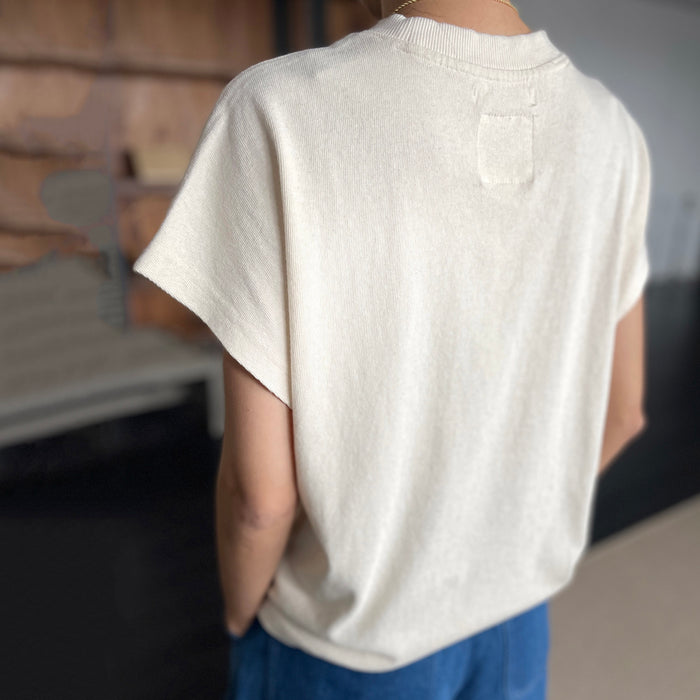 Women's Cotton Ease Tee - Rice