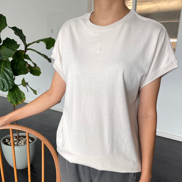 Women's Cotton Ease Tee - Rice