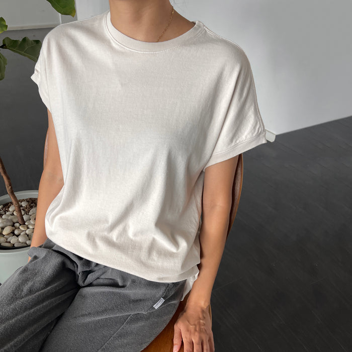 Women's Cotton Ease Tee - Rice