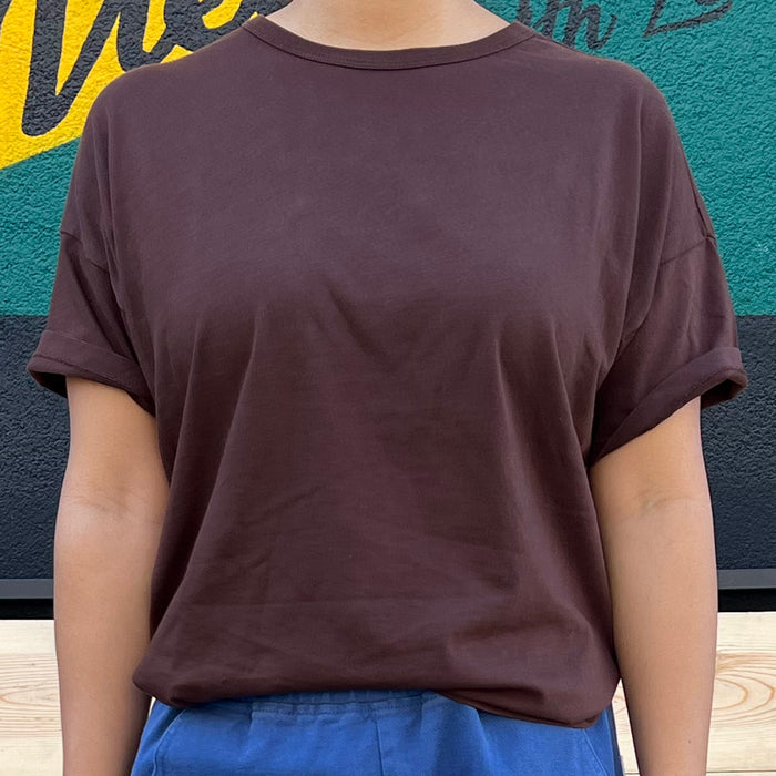 Women's Cotton Her Tee - Cacao