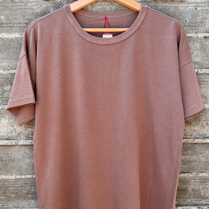 Women's Cotton Her Tee - Dried Rose