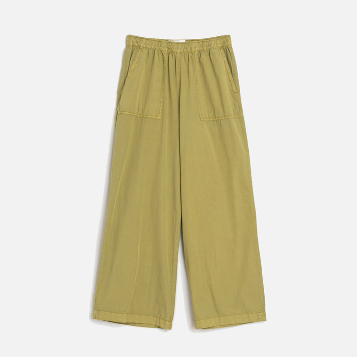 Women's Cotton Poplin Lightweight Trousers - Manzana