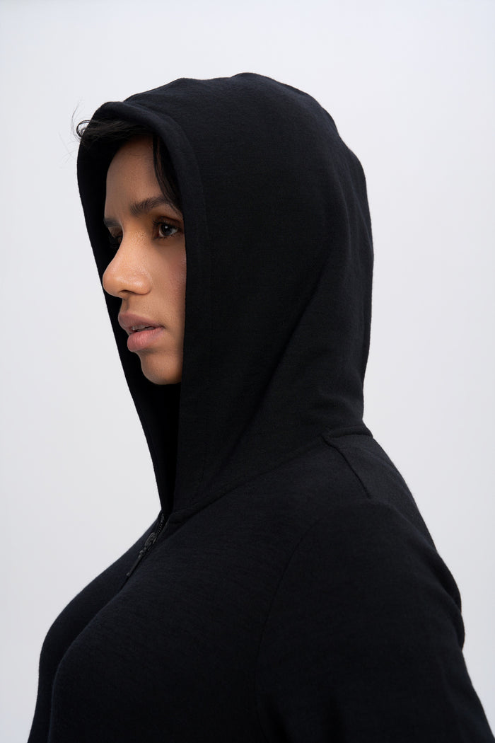 Women’s Merino 220g Full Zip Hoodie
