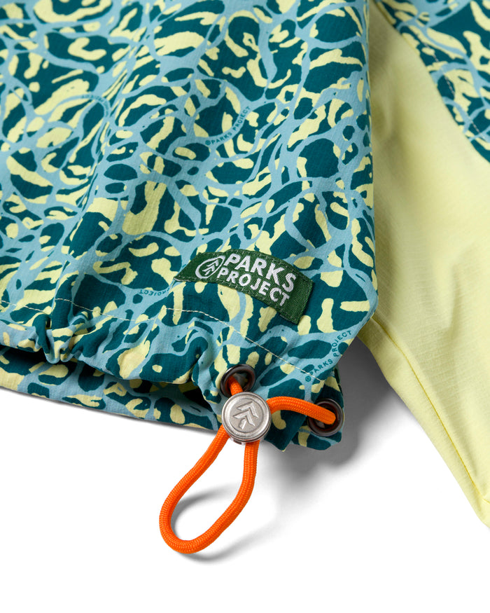 Shop Women's New River Flow Quarter Zip Windbreaker Inspired by Rivers | multi-color