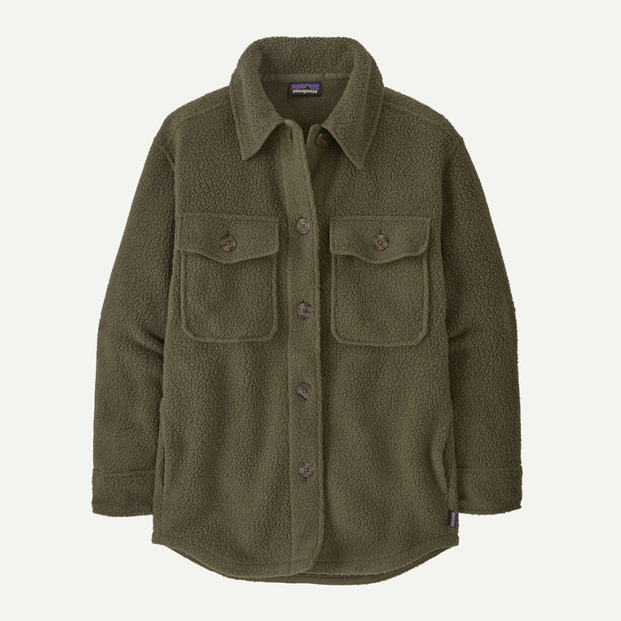 Women's Retro Pile Shacket