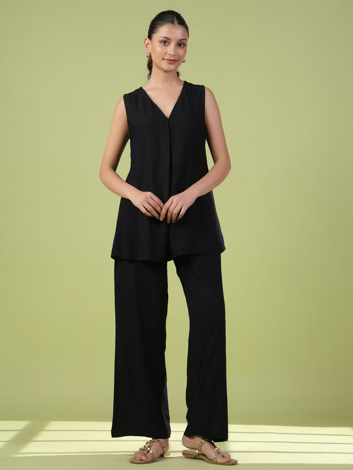 Women's Sleeveless Co Ord Set