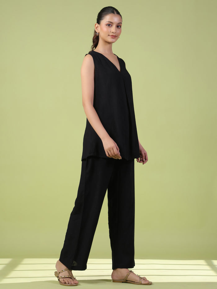 Women's Sleeveless Co Ord Set