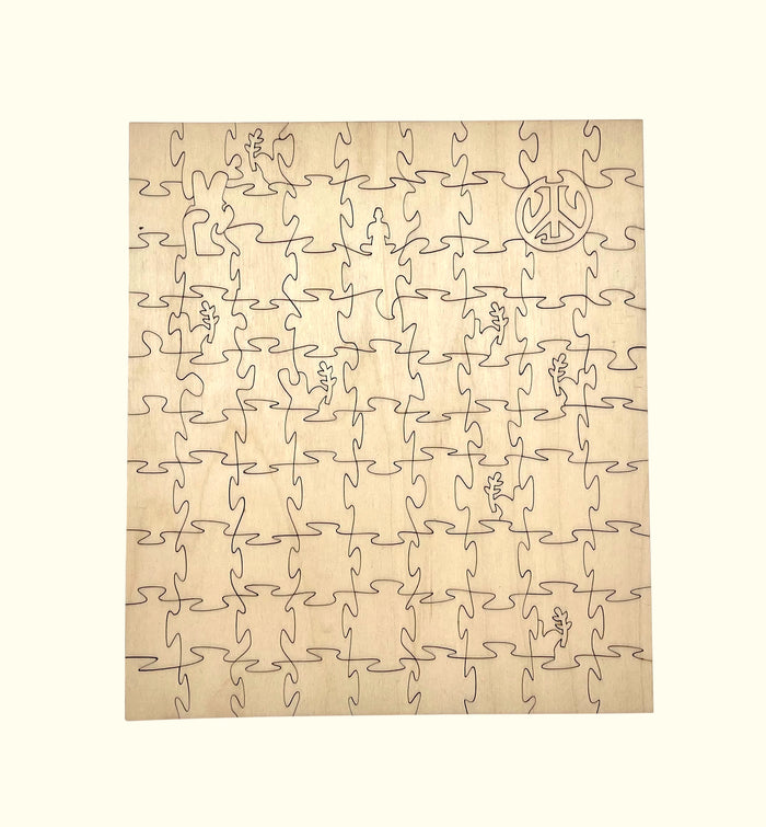 World Peace Wooden Jigsaw Puzzle - 100PCS - #6714