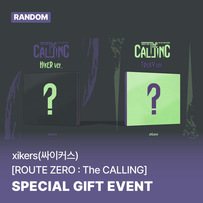XIKERS - ROUTE ZERO : THE CALLING 8TH MINI ALBUM SOUNDWAVE GIFT STANDARD RANDOM - COKODIVE